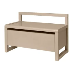 Ferm Living Children's Chairs|Children's Chairs*Little Architect storage bench, Cashmere, 60x30x41.2 cm Beige