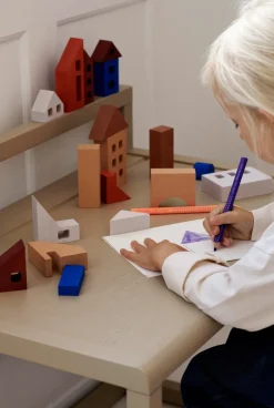 Ferm Living Children's Tables|Children's Tables*Little Architect writing table, Cashmere Beige