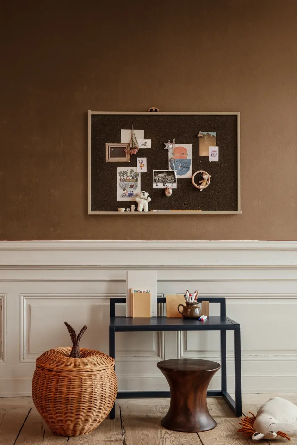 Ferm Living Children's Tables|Children's Tables*Little Architect writing table, Dark Blue