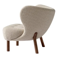 &Tradition Armchairs & Footstools*Little Petra VB1 armchair, Oiled walnut-Karakorum 003 Beige