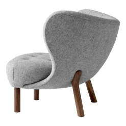 &Tradition Armchairs & Footstools*Little Petra VB1 armchair, Oiled walnut-Hallingdal Grey