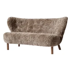 &Tradition Sofas*Little Petra VB2 sofa, Oiled walnut-Sahara Brown