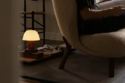 &Tradition Sofas*Little Petra VB2 sofa, White oiled oak-Moonlight Beige