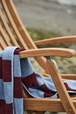 Stockamöllan Seating*Lobby deck chair, Incl. tray and rain cover Brown