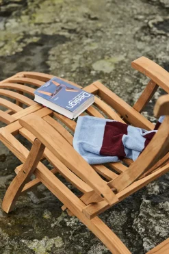 Stockamöllan Seating*Lobby deck chair, Incl. tray and rain cover Brown