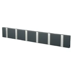 LoCa Clothes Hooks & Hangers*Knax hanger 60 cm, anthracite-grey GreyBlack
