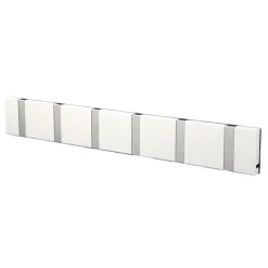 LoCa Clothes Hooks & Hangers*Knax hanger 60 cm, white-grey GreyWhite