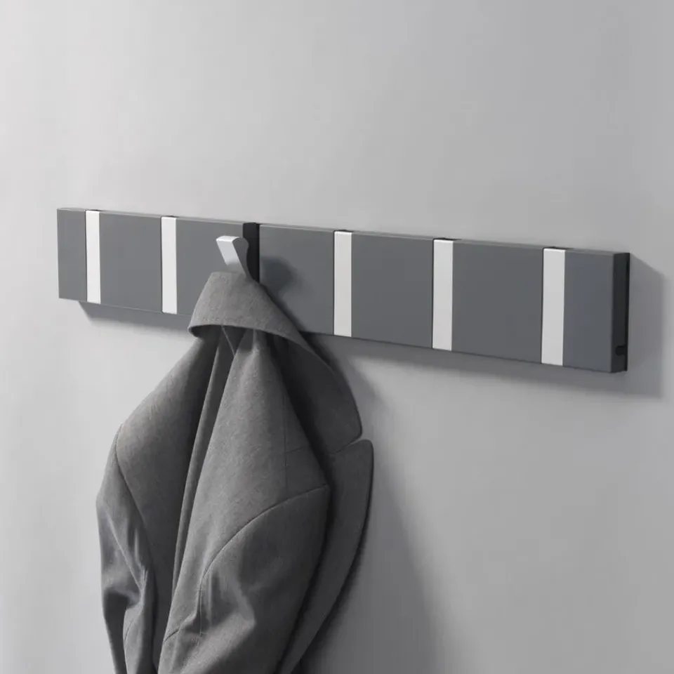 LoCa Clothes Racks, Coat Stands & Hangers*Knax hanger 40 cm, white-grey GreyWhite