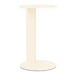Hem Side Tables*Lolly side table 56 cm, Cream matte White