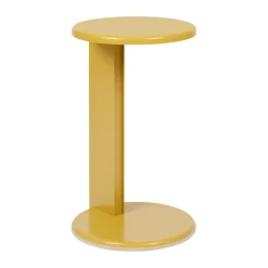 Hem Side Tables*Lolly side table 56 cm, Ochre gloss Yellow