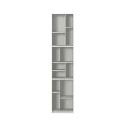 Montana Shelves & Shelving Systems*Loom bookshelf, Nordic 09, incl. 3 cm base Grey
