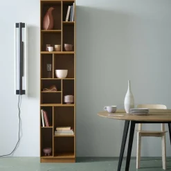 Montana Shelves & Shelving Systems*Loom bookshelf, Nordic 09, incl. 3 cm base Grey
