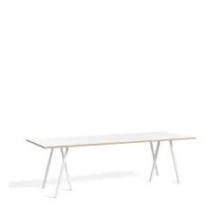 HAY Dining Tables*Loop Stand dining table, laminate-, 250 cm White