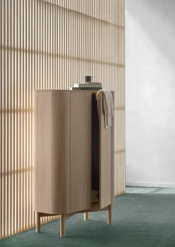 Northern Display & Glass Cabinets*Loud tall cabinet 143 cm, Light oiled oak BeigeBrown