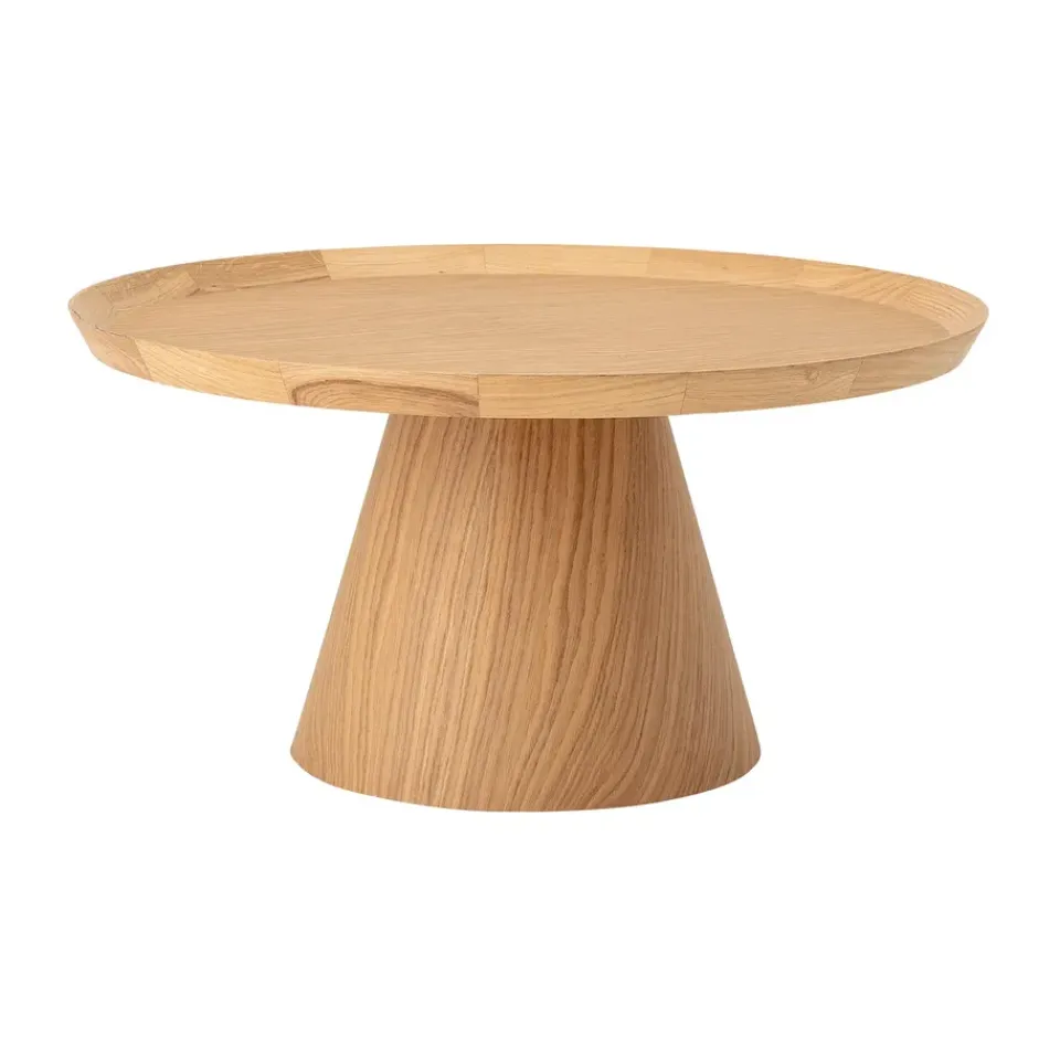 Bloomingville Coffee Tables*Luana coffee table Ø 74 cm, Oak Beige