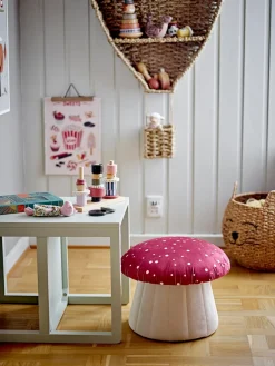 Bloomingville Children's Chairs|Children's Chairs*Lue pouf Ø37x30 cm, Red