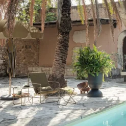Ferm Living Sun Protection*Lull parasol, Military olive Green