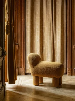 Design House Stockholm Sitting Poufs*Lulu sit pouf 36x65 cm, Yellow