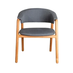 Cane-line Seating|Balcony Furniture*Luna chair, airtouch , teak frame Grey