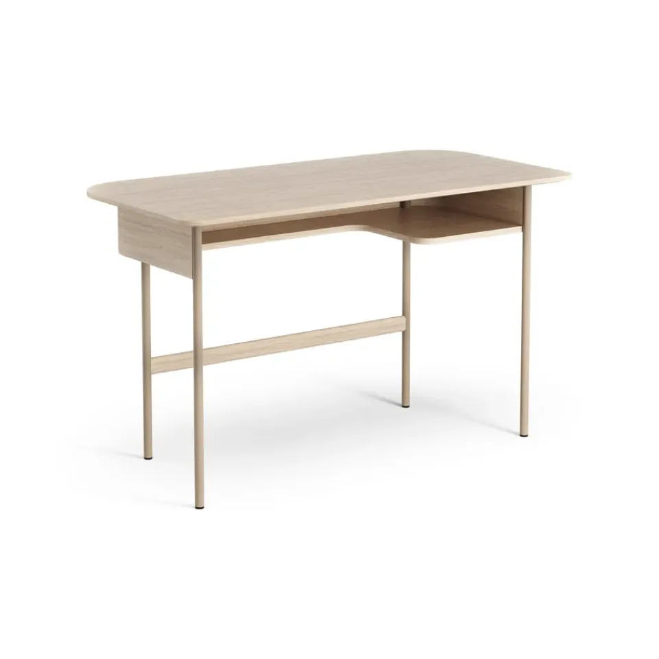 Swedese Desks*Luna desk, Oak white-pigmented Brown