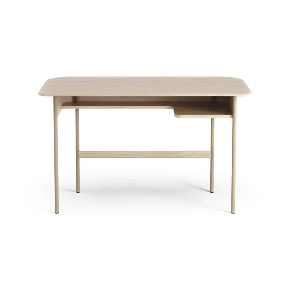 Swedese Desks*Luna desk, Oak white-pigmented Brown