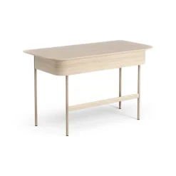 Swedese Desks*Luna desk, Oak white-pigmented Brown