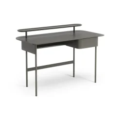 Swedese Desks*Luna desk with drawer and shelf, Oak orkan Grey
