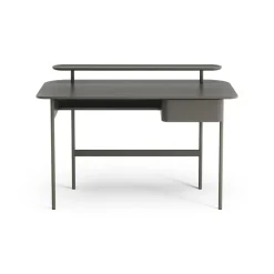 Swedese Desks*Luna desk with drawer and shelf, Oak orkan Grey