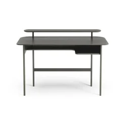 Swedese Desks*Luna desk with shelf, Oak orkan Grey