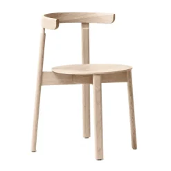 Form & Refine Chairs*Lunar chair, White oak Beige