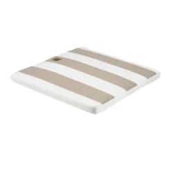 1898 Garden Details & Accessories|Seat Cushions & Pads*Lunda seat pad 42x45 cm, Taupe striped Beige