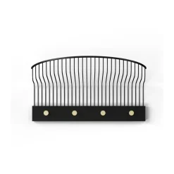 KLONG Hat Rack & Hat Shelves*Lunett hat rack, Black