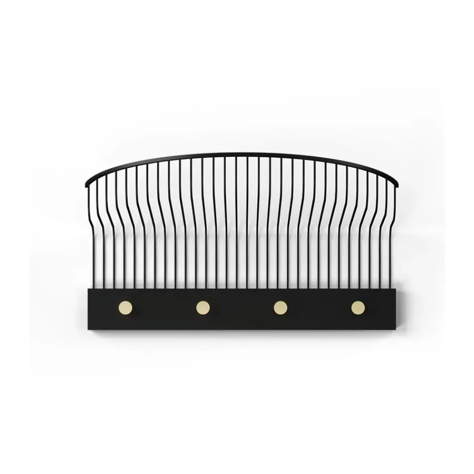 KLONG Hat Rack & Hat Shelves*Lunett hat rack, Black