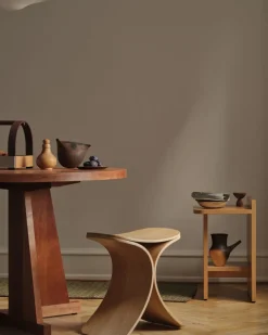Gejst Stools*Luno stool 48x28x72 cm, Oak Beige