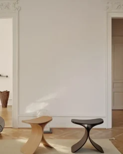 Gejst Stools*Luno stool 48x28x72 cm, Oak Beige