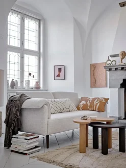 Bloomingville Coffee Tables*Luppa coffee table 65x44x40 cm, Nature Beige
