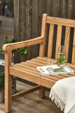 1898 Outdoor Lounge Furniture*Lövhult garden sofa, Teak Brown
