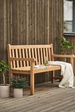 1898 Outdoor Lounge Furniture*Lövhult garden sofa, Teak Brown
