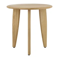1898 Coffee Tables*Lyckeby coffee table Ø45x44 cm, Natural lacquered oak Brown