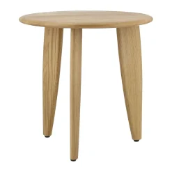 1898 Coffee Tables*Lyckeby coffee table Ø45x44 cm, Natural lacquered oak Brown