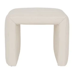 URBAN NATURE CULTURE Sitting Poufs*Lyne pouf 46x35x38 cm, Off White