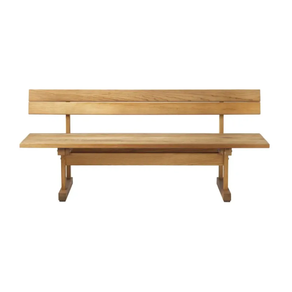 FDB Møbler Garden Sofas & Garden Benches*M16 Ermelunden bench, Ash nature oiled Brown