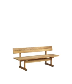 FDB Møbler Garden Sofas & Garden Benches*M16 Ermelunden bench, Ash nature oiled Brown