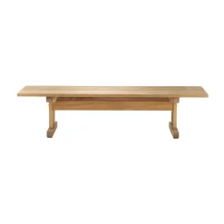 FDB Møbler Garden Sofas & Garden Benches*M15 Ermelunden bench, Ash nature oiled Brown