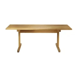 FDB Møbler Table For Outdoor Use*M17 Ermelunden garden table, Ash nature oiled Brown