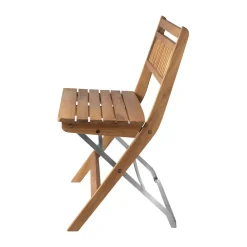FDB Møbler Garden Sofas & Garden Benches*M24 Lilleø balcony bench, Teak-stainless steel Beige