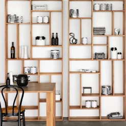 Ethnicraft Shelves & Shelving Systems*M Rack bookshelf large, Hardwax oiled oak Beige