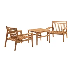 FDB Møbler Outdoor Lounge Furniture*M6 Sammen lounge chair, Teak-nature oiled Brown