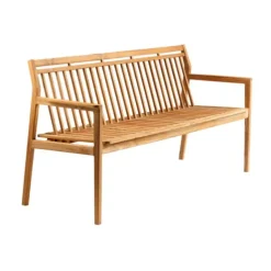 FDB Møbler Garden Sofas & Garden Benches*M11 Sammen 3-seater bench, Teak-nature oiled Brown