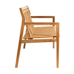 FDB Møbler Garden Sofas & Garden Benches*M11 Sammen 3-seater bench, Teak-nature oiled Brown